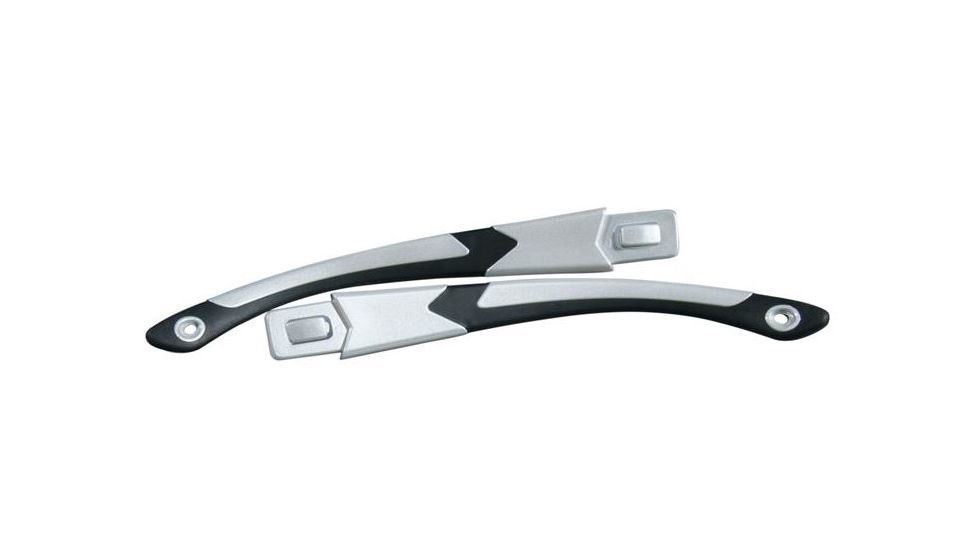 Wiley X Victory Replacement Temples,Gloss Black/Aluminum Pearl YFVIC03T