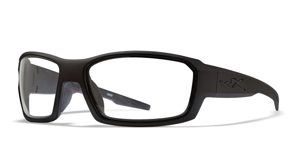 Wiley X WX Rebel Sunglasses, Matte Black Frame, Captivate Pol Grey Lens, ACREB01FALT