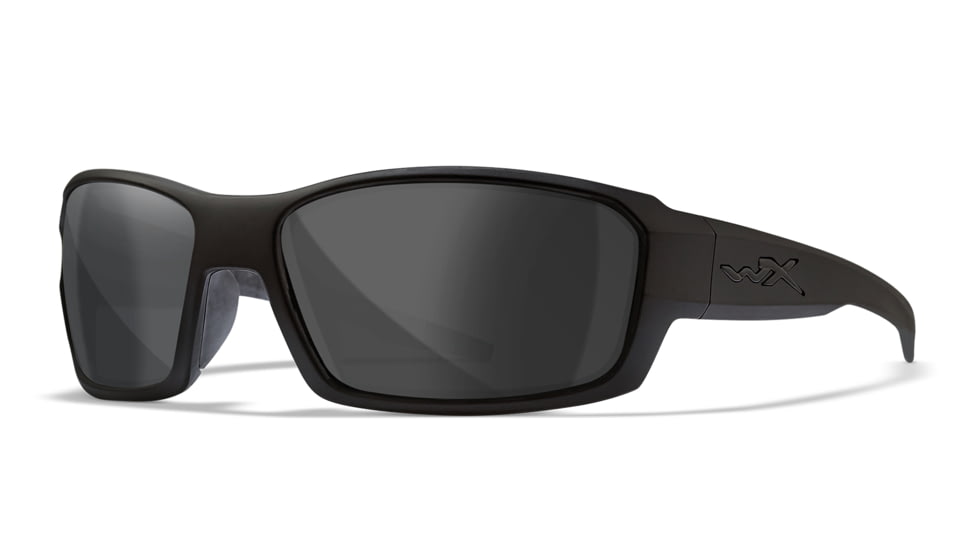 Wiley X WX Rebel Sunglasses, Matte Black Frame, Grey Lens, ACREB01ALT