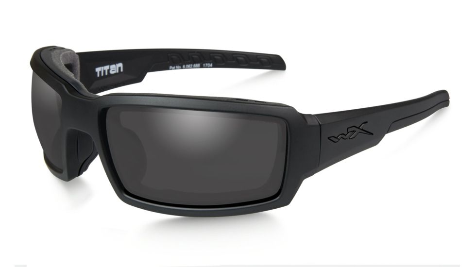 Wiley X WX Titan, Matte Black Fram Black Ops CCTTN01