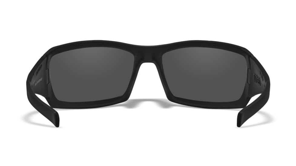 Wiley X WX Twisted Sunglasses, Matte Black Frame, Alt Captivate Pol Grey Lenses, SSTWI08ALT