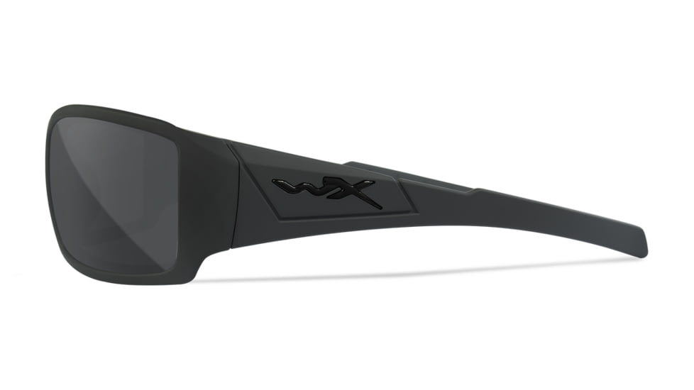 Wiley X WX Twisted Sunglasses, Matte Black Frame, Alt Grey Lenses, SSTWI01ALT