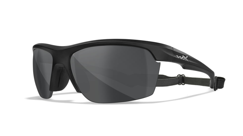 Wiley X YF Swift Sunglasses, Matte Black Frame, Grey Lens, YFSWF01