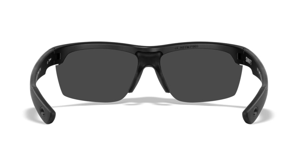 Wiley X YF Swift Sunglasses, Matte Black Frame, Grey Lens, YFSWF01
