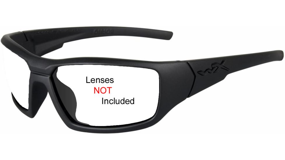 Wiley X Censor Replacement Frame - Black Ops, Matte Black *No Lens*