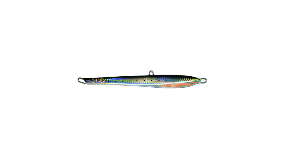 Williamson Abyss Speed Jig 5in, 7/0 Assist Hook, Sinking, Black, 2oz, ASJ60BLK