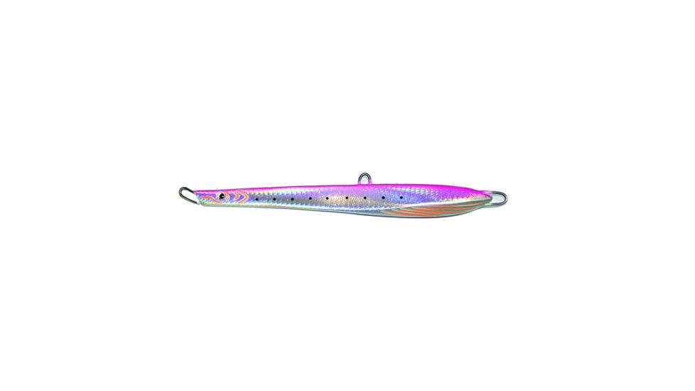 Williamson Abyss Speed Jig 5in, 7/0 Assist Hook, Sinking, Pink, 2oz, ASJ60P