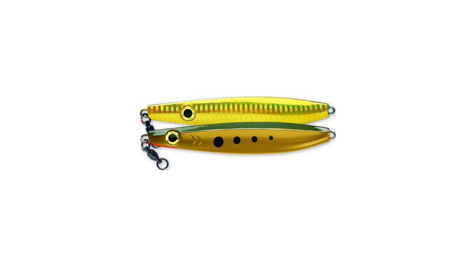 Williamson Vortex Speed Jig, 9/0 Assist Hook, Bunker, 3 1/2oz, 4 3/4in, VSJ100BNK