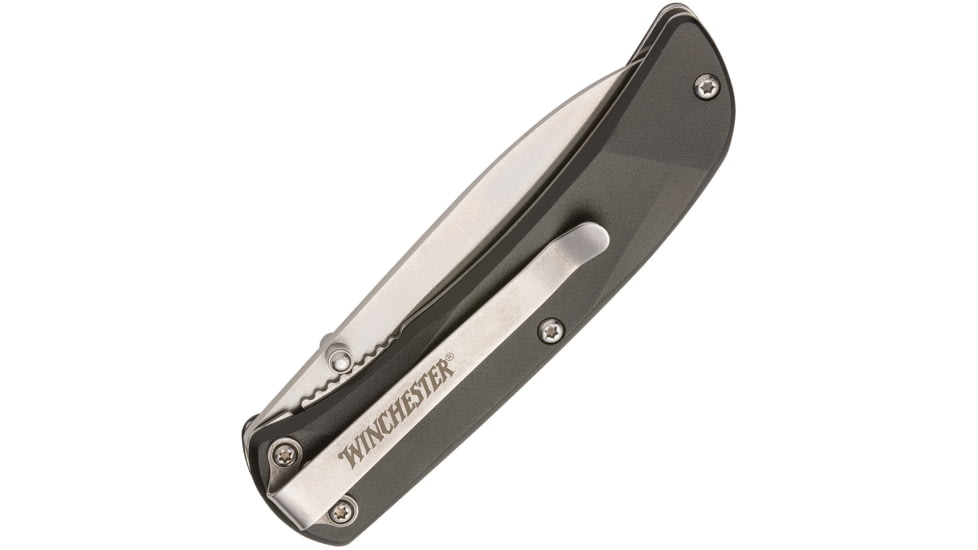 Winchester Linerlock Black Aluminum
