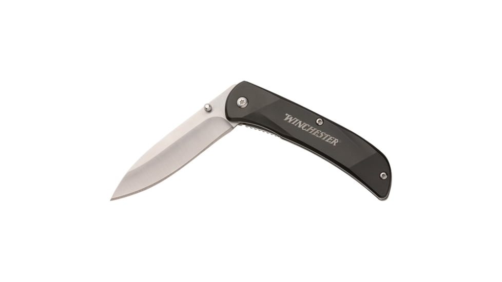 Winchester Linerlock Black Aluminum