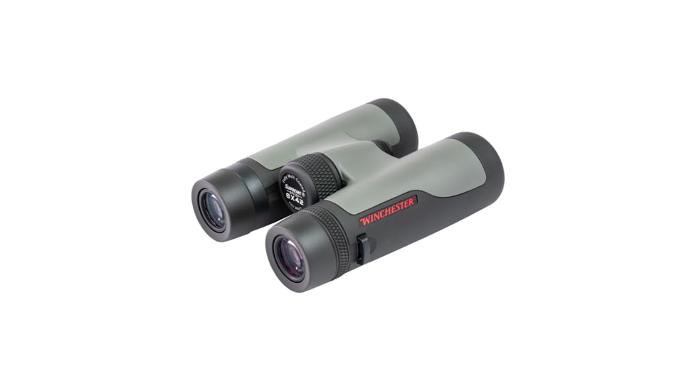 Winchester Supreme Optics 8x42mm Roof Prism Binocular, Black/Gray, W12-0842