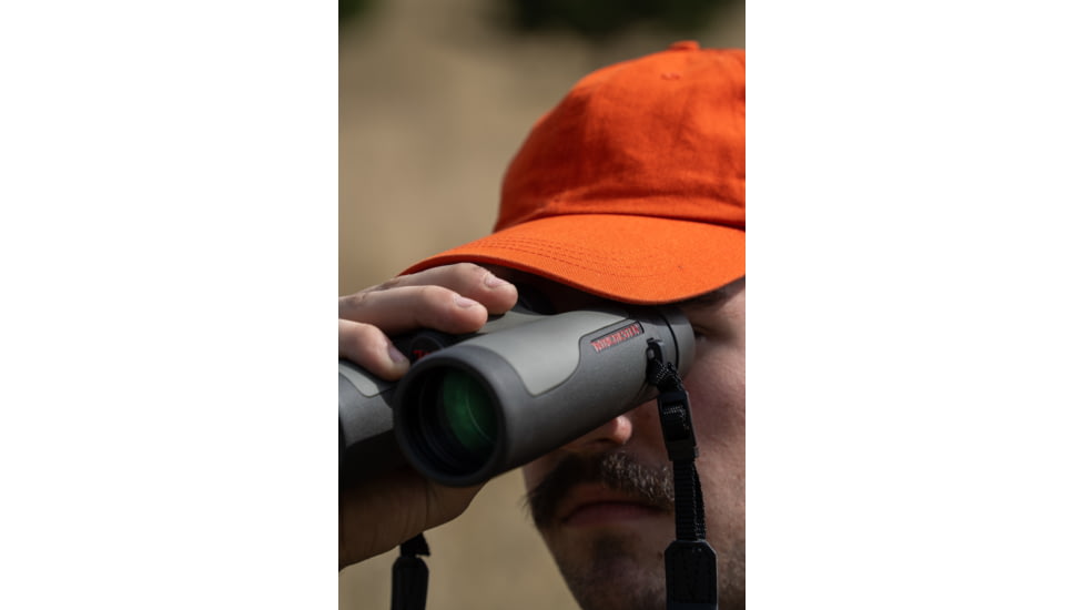 Winchester Supreme Optics 10x42mm Roof Prism Binocular, Black/Gray, W12-1042