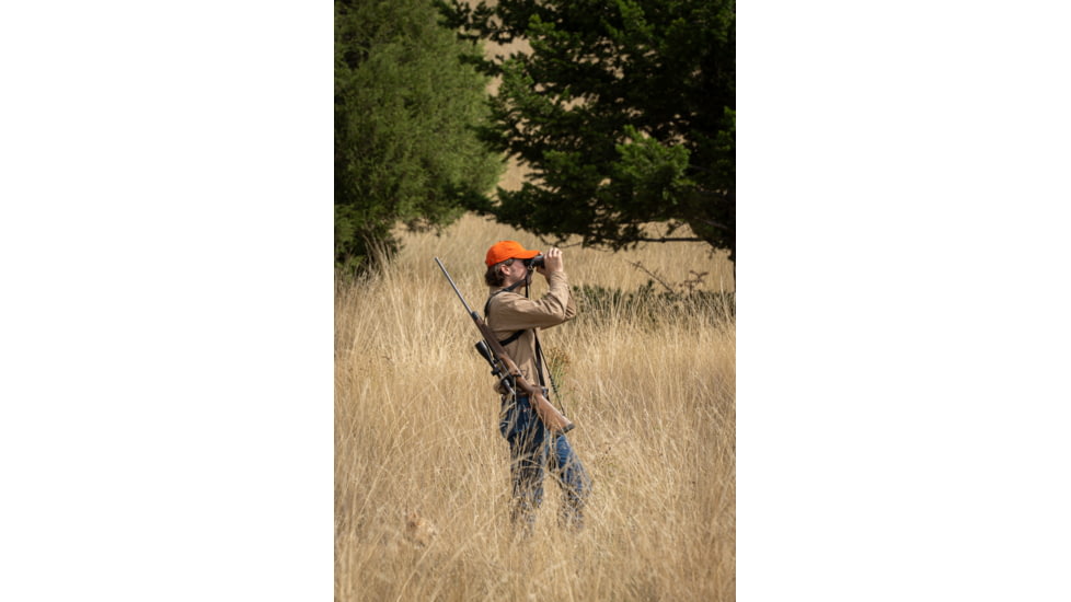 Winchester Supreme Optics 10x42mm Roof Prism Binocular, Black/Gray, W12-1042