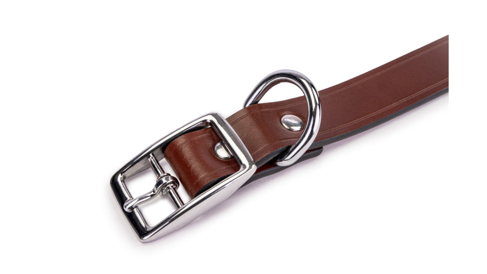 Winchester Pet King Buck Core D Leather Collar, Leather, M, KB-DRLC-LTR-M-1