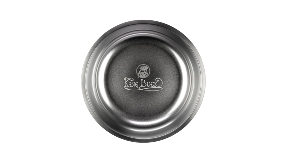 Winchester Pet King Buck Dog Bowl, Antique Bronze, 8 cup, KB-DB-AB-8C-1
