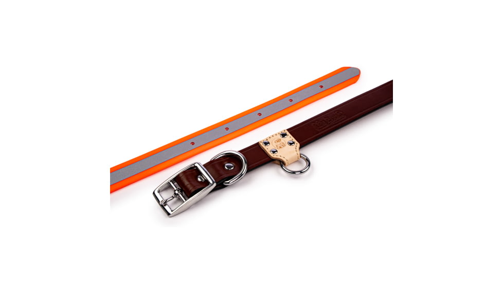 Winchester Pet King Buck O Ring High Visibility Reflective Collar, Orange, M/L, KB-ORC-ORNG-M/L-1