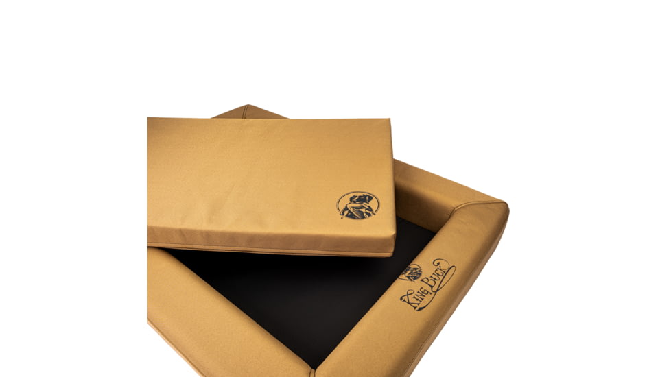 Winchester Pet King Buck Orthopedic Sporting Dog Kennel Mat, Bronze, S/M, KB-KNLMT-BRNZ-S/M-1