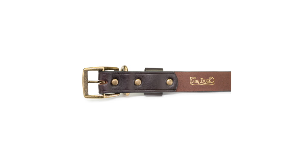 Winchester Pet King Buck Premium Leather Collar, Leather, S/M, KB-LTRC-LTR-S/M-1