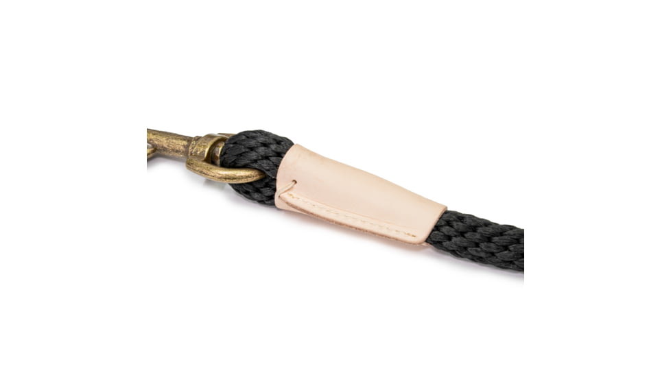 Winchester Pet King Buck Premium Rope Leash, Black, 6 foot, KB-RL-BLK-6-1