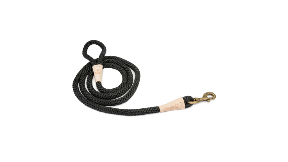 Winchester Pet King Buck Premium Rope Leash, Black, 6 foot, KB-RL-BLK-6-1