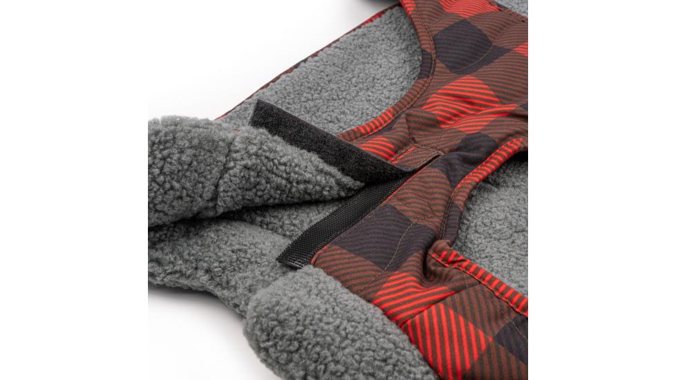 Winchester Pet King Buck Quilted Dog Jacket, Buffalo Red, S/M, KB-QJKT-RDBFL-S/M-1