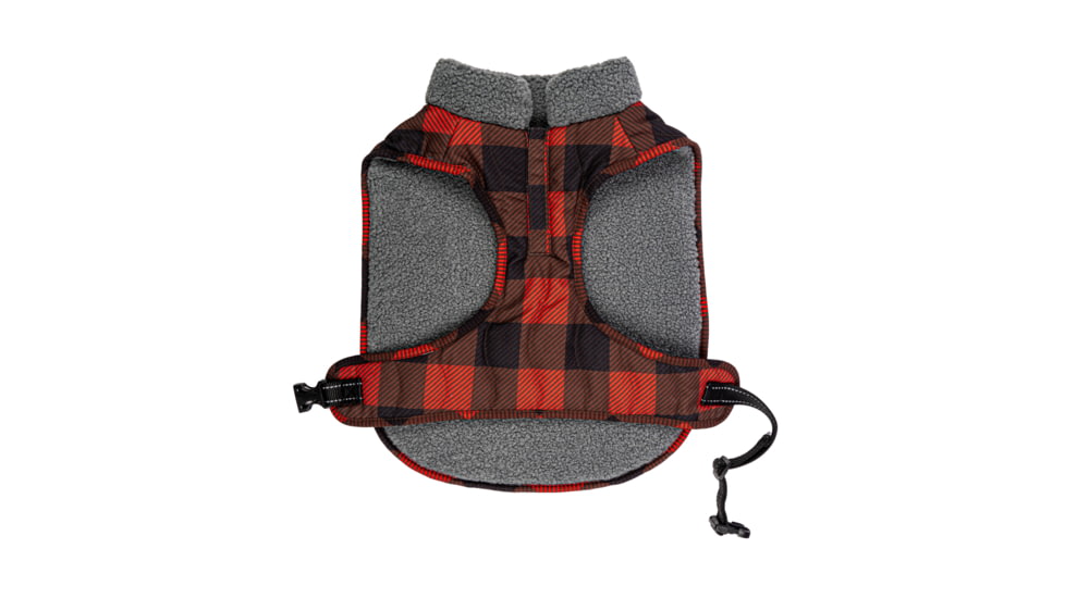 Winchester Pet King Buck Quilted Dog Jacket, Buffalo Red, S/M, KB-QJKT-RDBFL-S/M-1