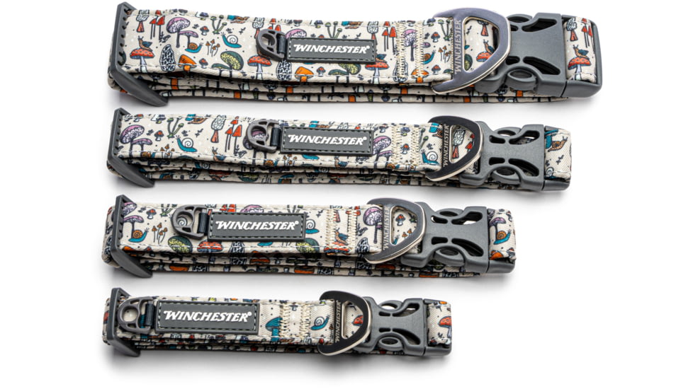 Winchester Pet Printed Collar, Garden Fungi, M, WP-PC-GF-M-1