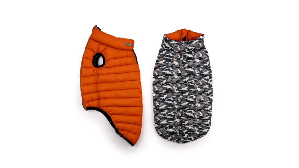 Winchester Pet Puffer Jacket, Camo Black, M, WP-PJ-CMOBLK-M-1