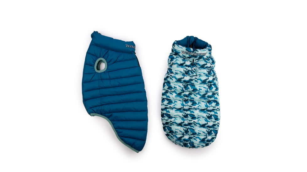 Winchester Pet Puffer Jacket, Camo Blue, L, WP-PJ-CMOBLU-L-1