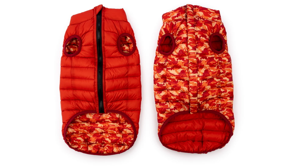 Winchester Pet Puffer Jacket, Camo Red, XXL, WP-PJ-CMORD-XXL-1