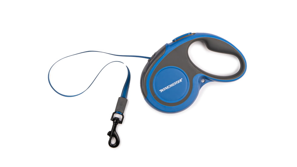 Winchester Pet Retractable Leash, Blue, S, WP-RL-BLU-S-1