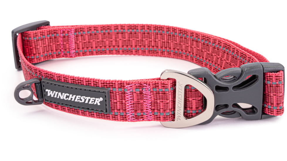 Winchester Pet Webbed Collar, Desert Rose, Extra Large, WP-WC-DR-XL-1