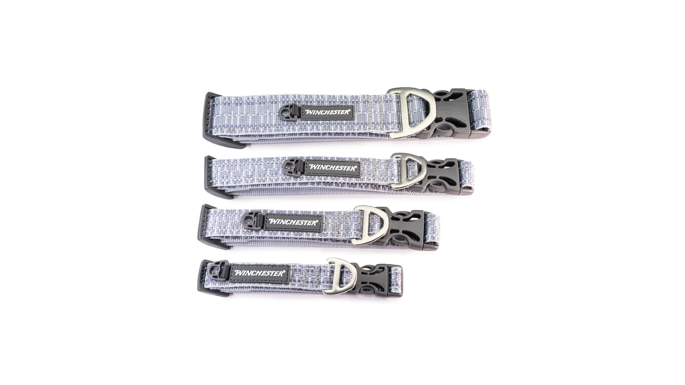 Winchester Pet Webbed Collar, Icelandic Blue, XL, WP-WC-IB-XL-1