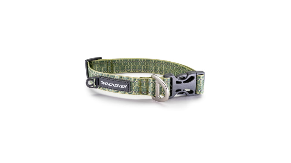 Winchester Pet Webbed Collar, Smoke Pine, S, WP-WC-SP-S-1