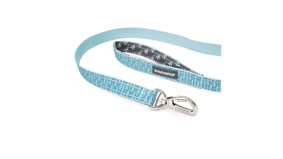 Winchester Pet Webbed Leash, Aqua Haze, 6 foot, WP-WL-AH-6-1