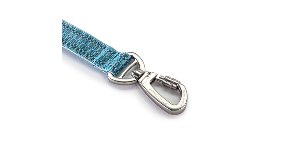 Winchester Pet Webbed Leash, Aqua Haze, 6 foot, WP-WL-AH-6-1