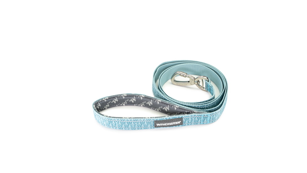 Winchester Pet Webbed Leash, Aqua Haze, 6 foot, WP-WL-AH-6-1