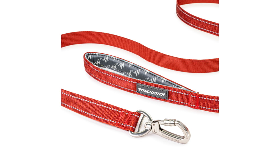 Winchester Pet Webbed Leash, Ketchup, 6 foot, WP-WL-KTCHP-6-1