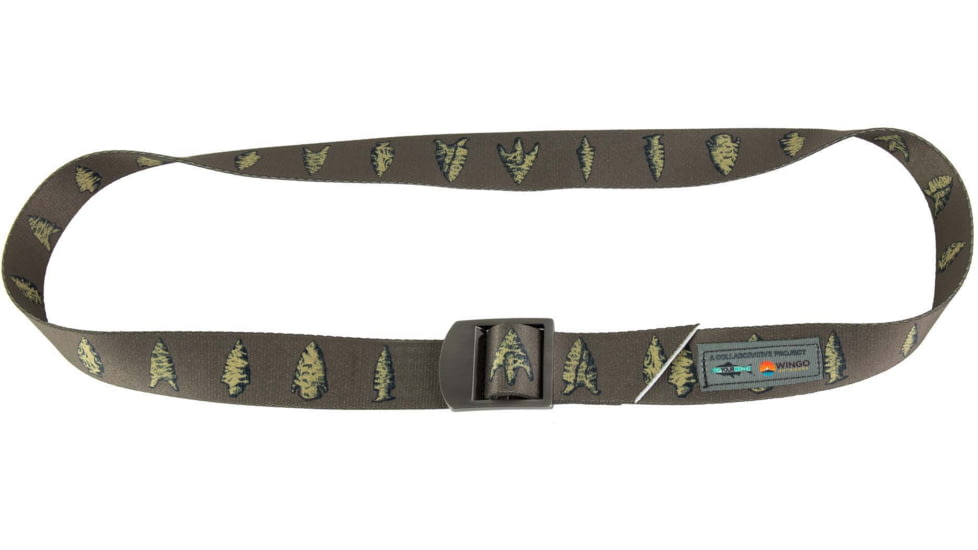 Wingo Outdoors Basecamp Belt - RepYourWater, Arrowheads, One Size Fits Most, W-BAS-501-OS