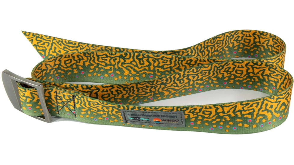 Wingo Outdoors Basecamp Belt - RepYourWater, Brook Trout, One Size Fits Most, W-BAS-503-OS