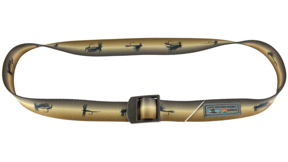 Wingo Outdoors Basecamp Belt - RepYourWater, Dry Or Die, One Size Fits Most, W-BAS-507-OS