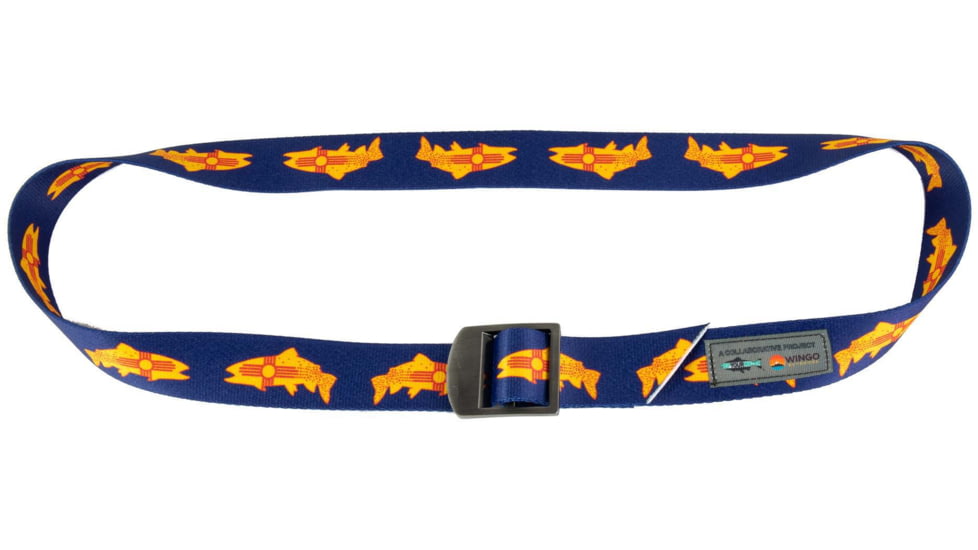 Wingo Outdoors Basecamp Belt - RepYourWater, New Mexico Clarkii, One Size Fits Most, W-BAS-508-OS