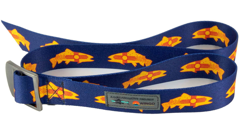 Wingo Outdoors Basecamp Belt - RepYourWater, New Mexico Clarkii, One Size Fits Most, W-BAS-508-OS