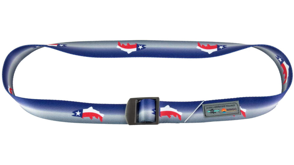 Wingo Outdoors Basecamp Belt - RepYourWater, Texas Trout, One Size Fits Most, W-BAS-510-OS