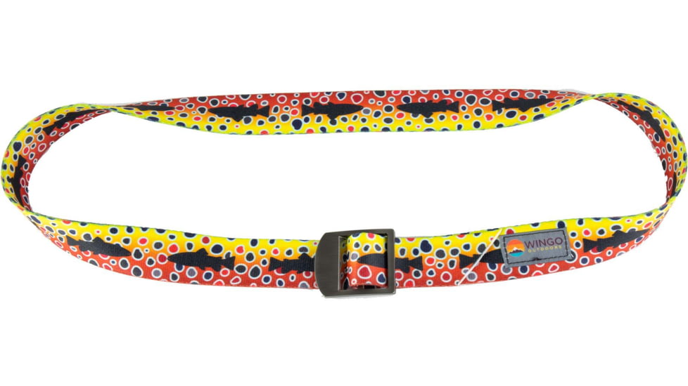 Wingo Outdoors Basecamp Belt, Yellowstone, One Size Fits Most, W-BAS-117-OS