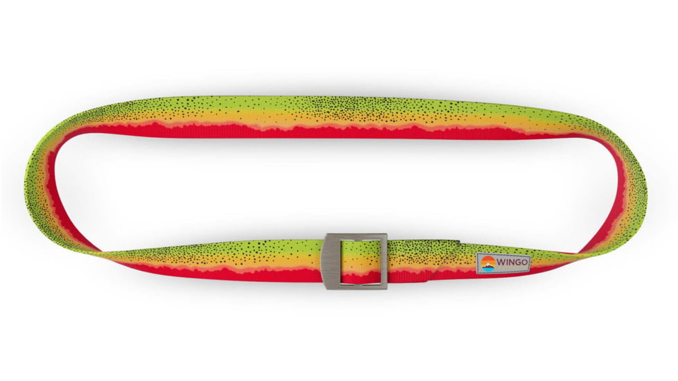 Wingo Outdoors Basecamp Belts, Cutthroat Trout, One Size Fits Most, W-BAS-130-OS