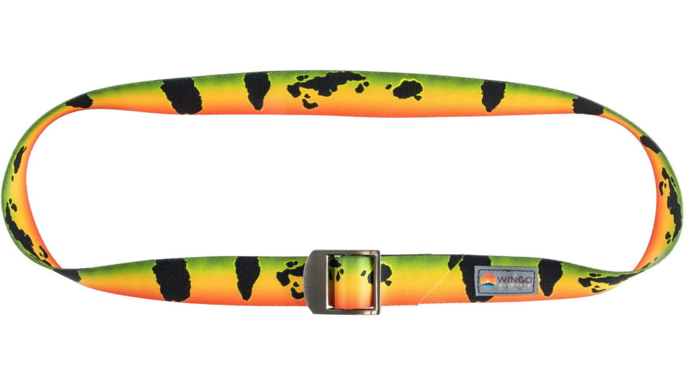 Wingo Outdoors Basecamp Belts, Peacock Bass, One Size Fits Most, W-BAS-121-OS
