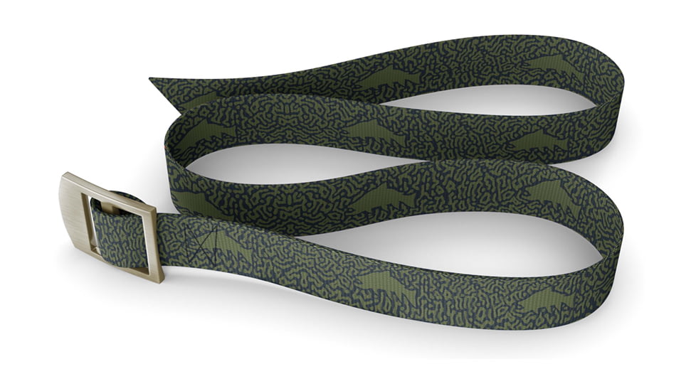 Wingo Outdoors Basecamp Belts - RepYourWater, Backcountry Brookie, One Size Fits Most, W-BAS-520-OS
