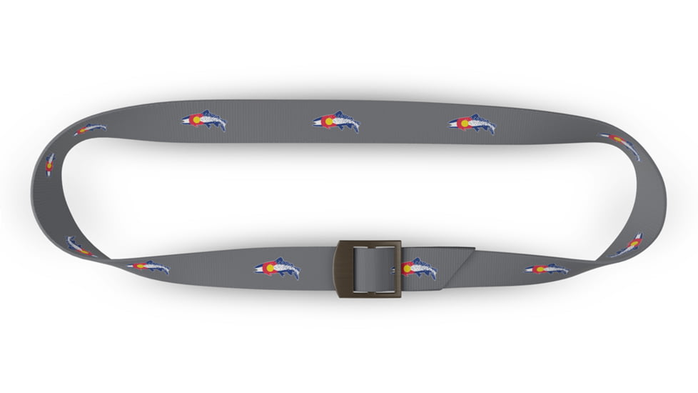 Wingo Outdoors Basecamp Belts - RepYourWater, Colorado Clarkii, One Size Fits Most, W-BAS-521-OS