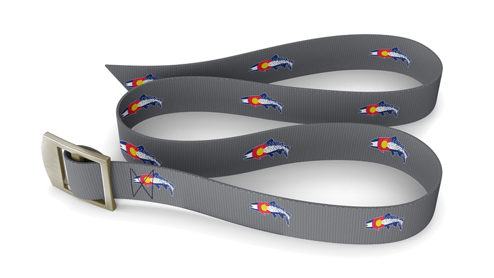 Wingo Outdoors Basecamp Belts - RepYourWater, Colorado Clarkii, One Size Fits Most, W-BAS-521-OS